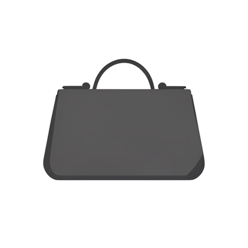 Flat Icon Clutch Bag