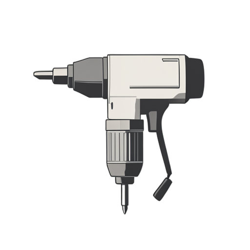 Flat Icon Cordless Drill