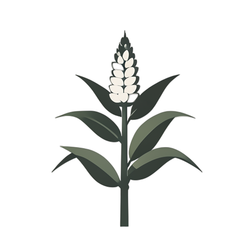 Flat Icon Corn Stalk