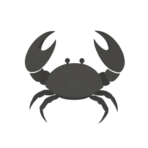 Flat Icon カニ