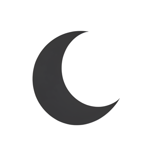 Flat Icon Crescente
