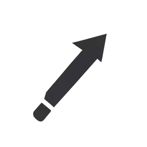 Flat Icon Crooked Arrow