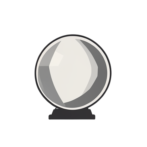 Flat Icon Balle de cristal