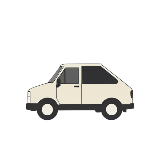 Flat Icon Delivery Driver