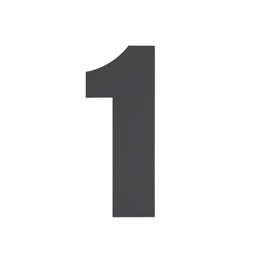 Flat Icon One