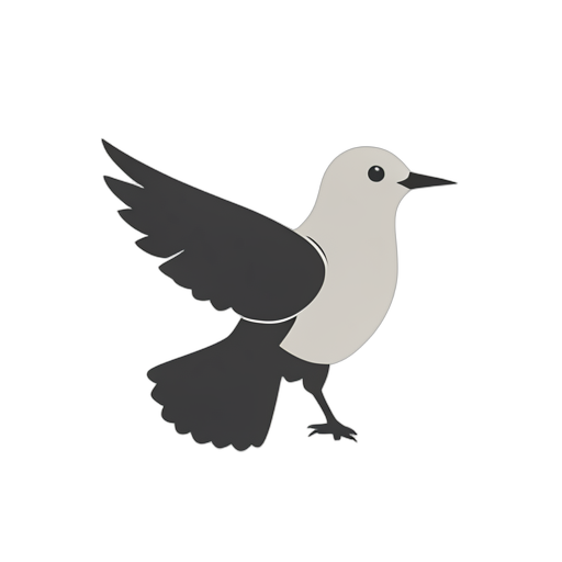 Flat Icon chim bồ câu