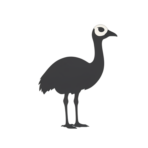 Flat Icon เอมู