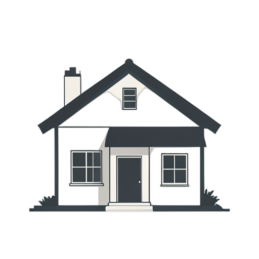 Flat Icon ngôi nhà gia đình