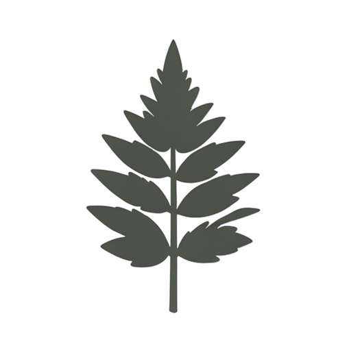 Flat Icon Fern