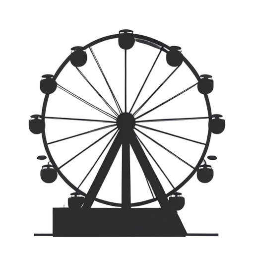 Flat Icon Riesenrad