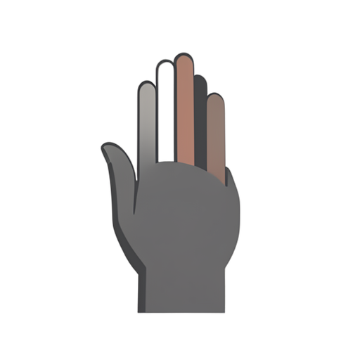 Flat Icon นิ้วไขว้