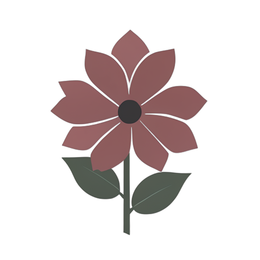 Flat Icon Flower