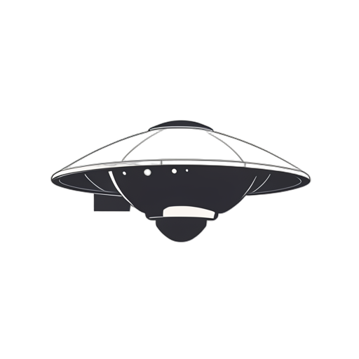 Flat Icon Flying Saucer