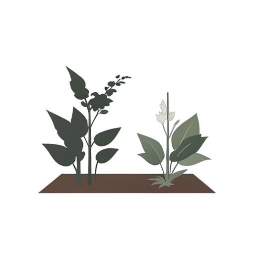Flat Icon Potong kebun