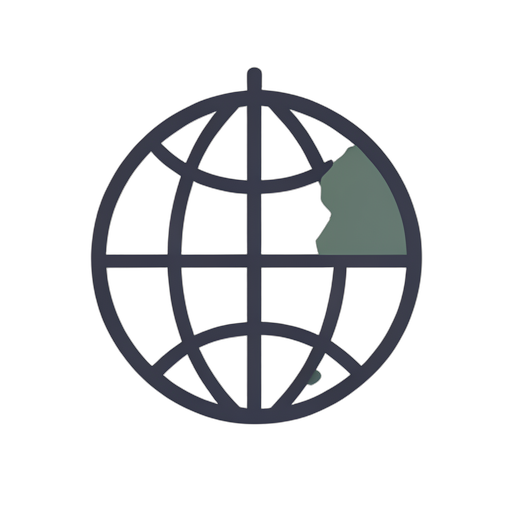 Flat Icon 地球仪
