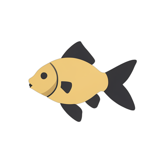 Flat Icon Goldfish