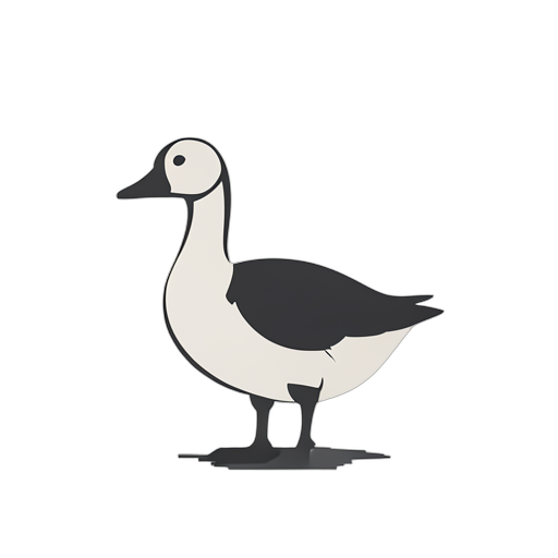 Flat Icon Ngỗng
