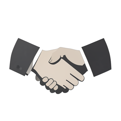 Flat Icon 악수
