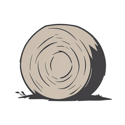 Flat Icon ฟาง