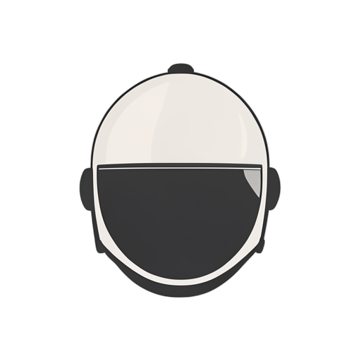 Flat Icon Helmet