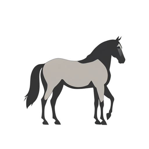 Flat Icon Horse