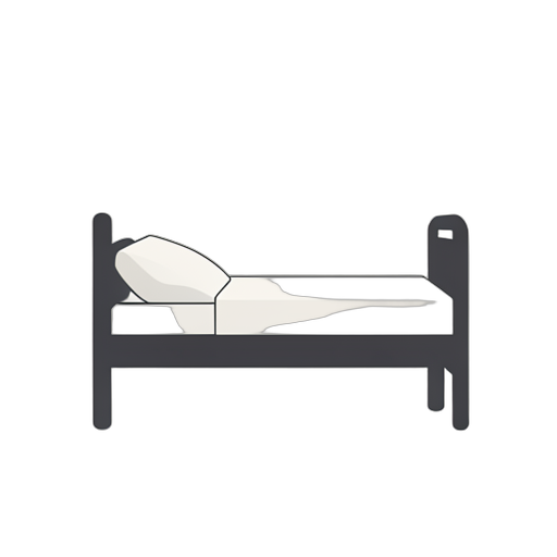 Flat Icon Hospital Bed