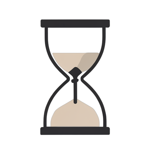 Flat Icon Hourglass