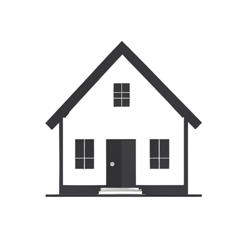 Flat Icon basit ev