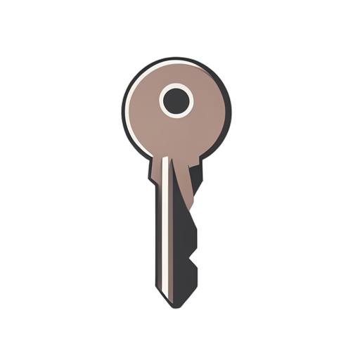 Flat Icon คีย์การ์ดโรงแรม