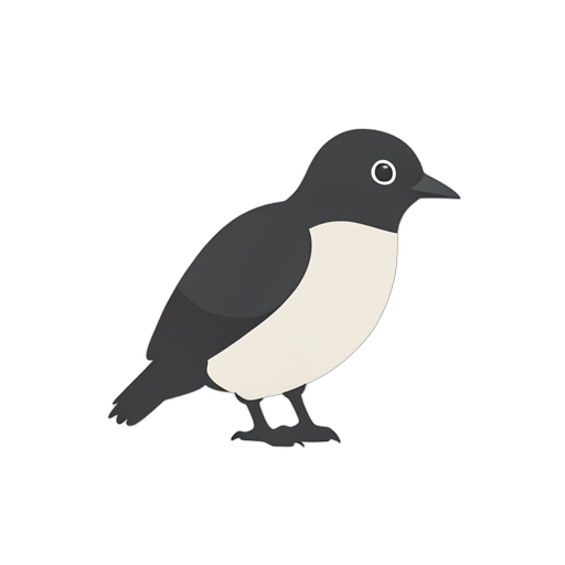 Flat Icon Kiwi Bird