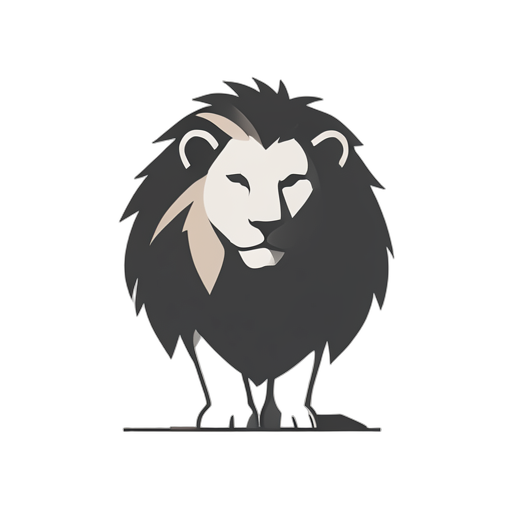 Flat Icon Lion