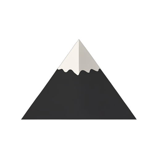 Flat Icon Mountain