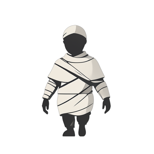 Flat Icon Mummy