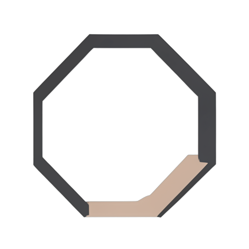 Flat Icon Octágono