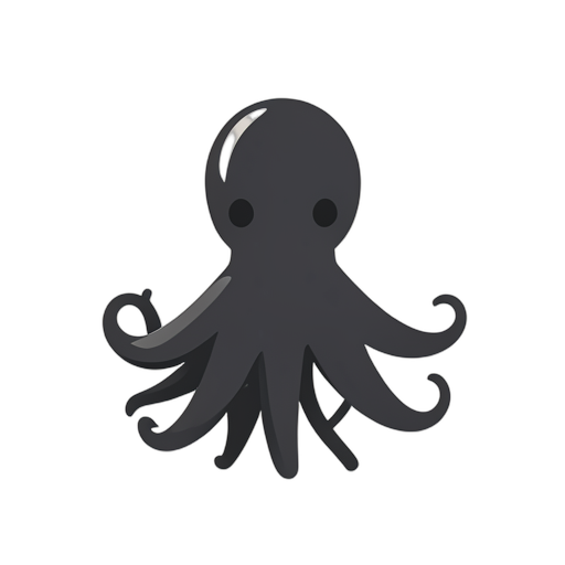 Flat Icon Octopus