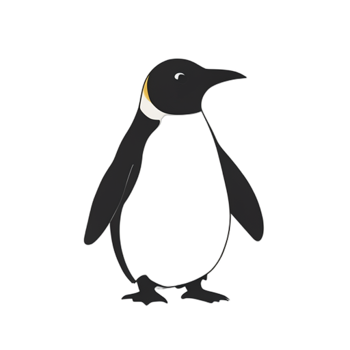 Flat Icon Penguin