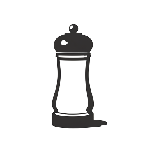 Flat Icon Pfeffermühle