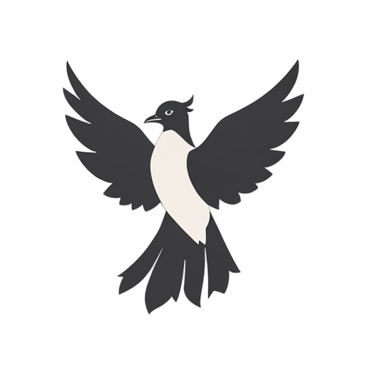 Flat Icon फ़ीनिक्स पक्षी