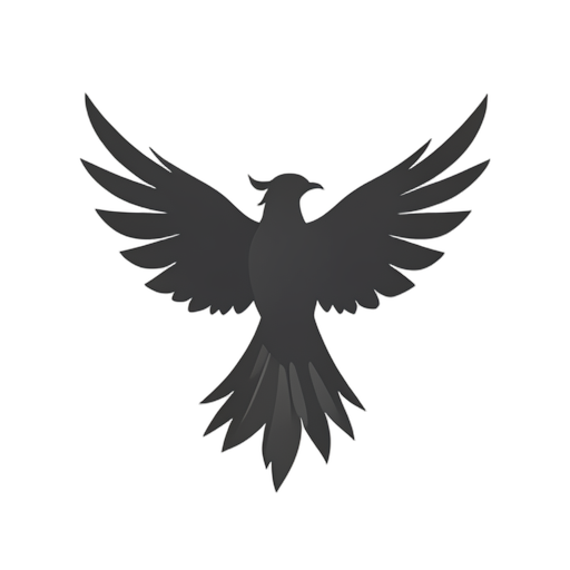 Flat Icon Phoenix