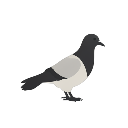 Flat Icon Pigeon