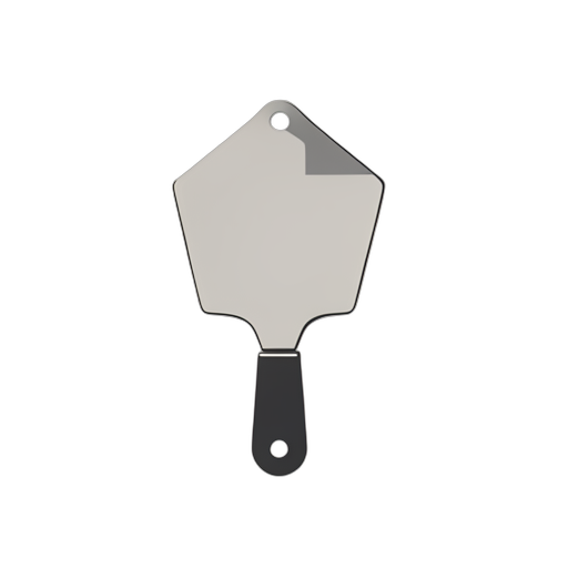 Flat Icon tagliapizza