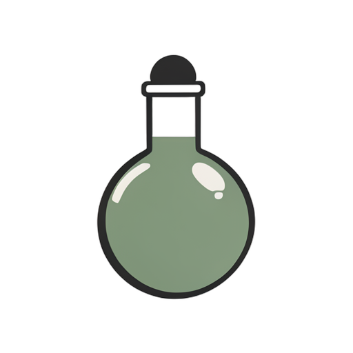 Flat Icon 緑のポーション