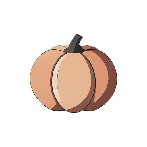Flat Icon Calabaza
