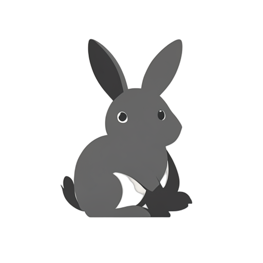 Flat Icon Rabbit