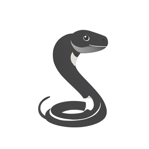 Flat Icon 响尾蛇