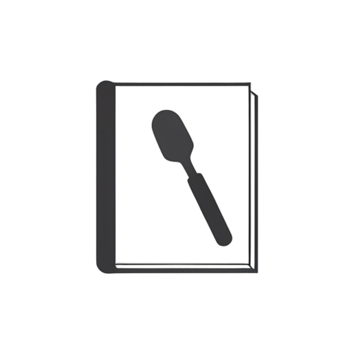 Flat Icon Libro de recetas