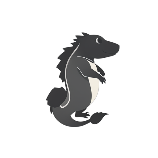 Flat Icon Salamander