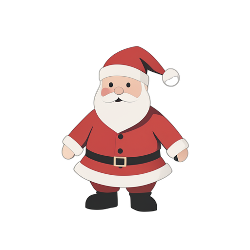 Flat Icon 산타클로스