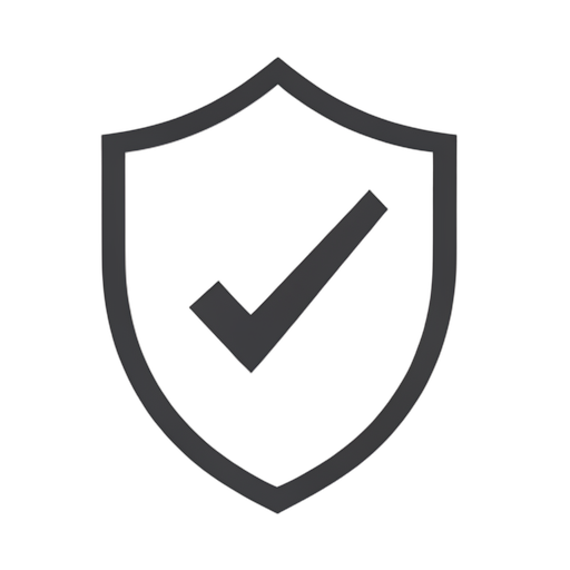 Flat Icon โล่ความปลอดภัย