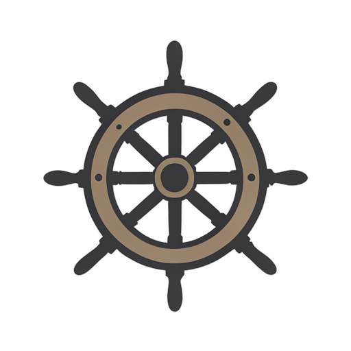 Flat Icon Ruota della nave